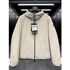 몽클레르 Altair 블랙라벨 남성 라이트 후드 숏 다운 재킷 베이지